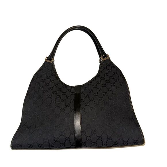 Gucci Black Jackie Bag with Silver-Tone Closure - Picture 3 of 11